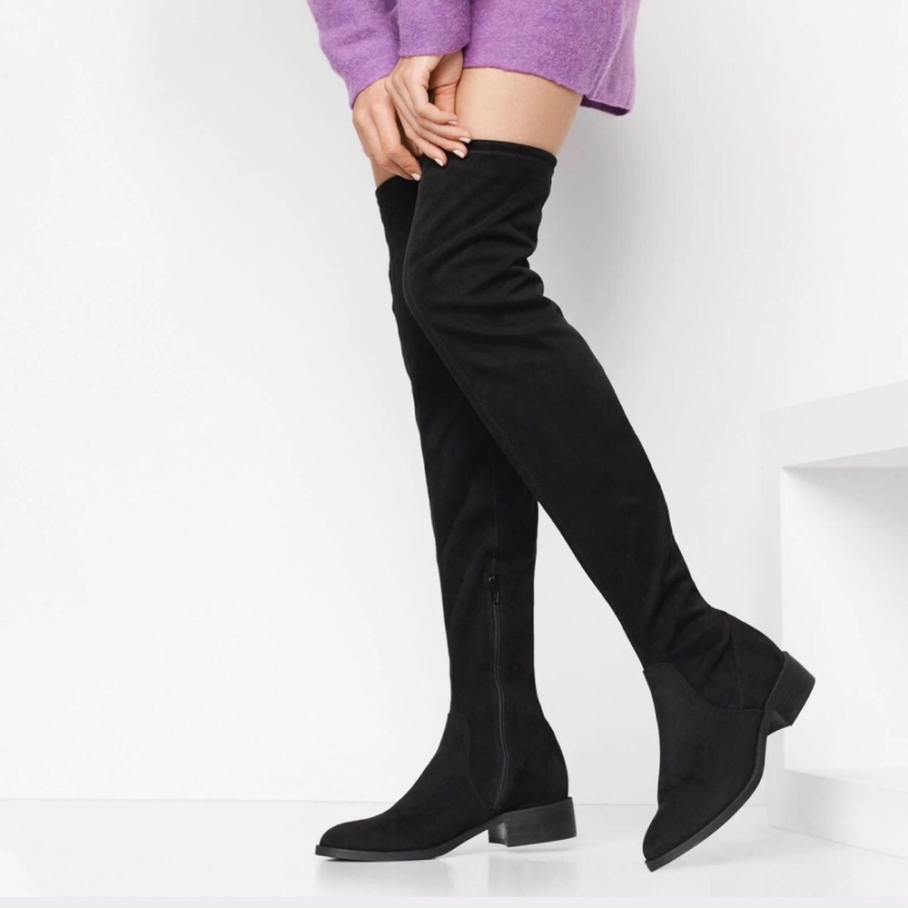 Aldo Over the Knee Suede Boots Size 6
